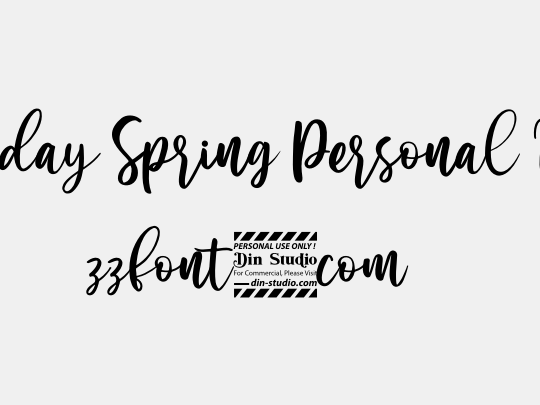 Sunday Spring Personal Use