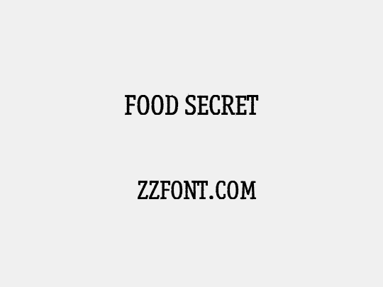 Food Secret