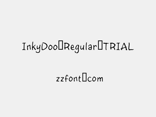 InkyDoo_Regular_TRIAL