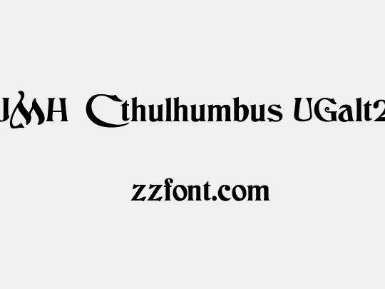 JMH Cthulhumbus UGalt2