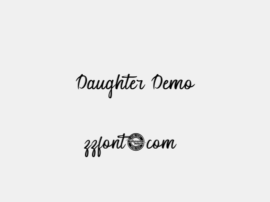 Daughter Demo