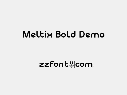 Meltix Bold Demo