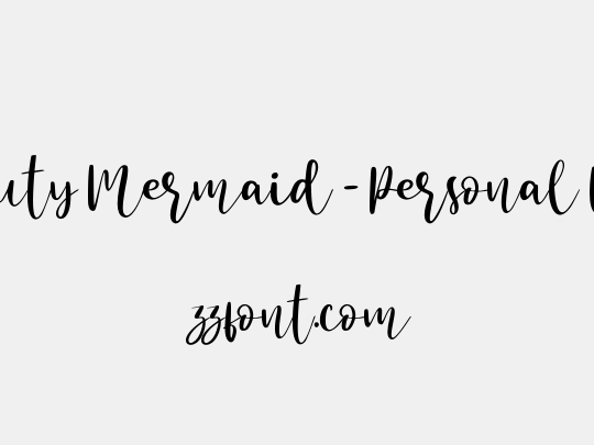 Beauty Mermaid - Personal Use