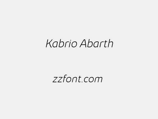 Kabrio Abarth