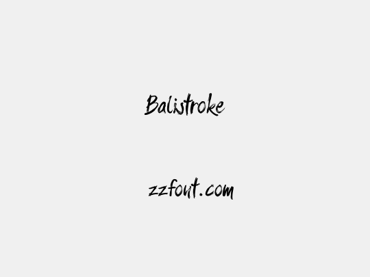 Balistroke