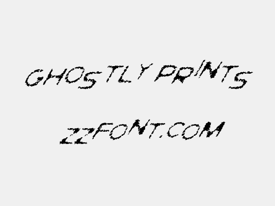 Ghostly Prints