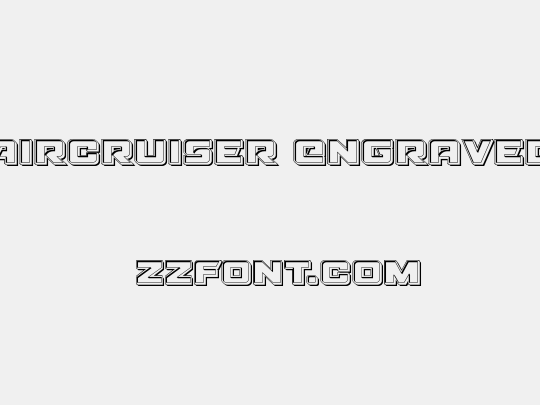 Aircruiser Engraved
