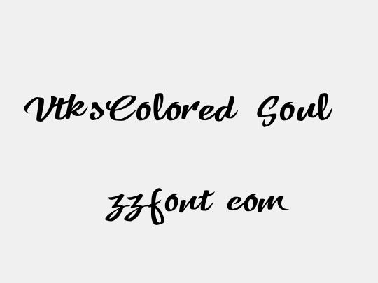 VtksColored Soul 3