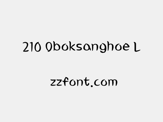 210 Oboksanghoe L