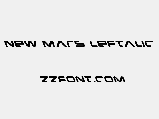 New Mars Leftalic