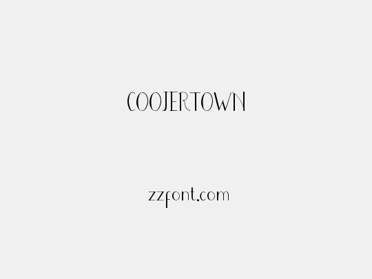 COOJERTOWN