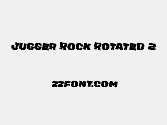 Jugger Rock Rotated 2