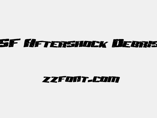 SF Aftershock Debris