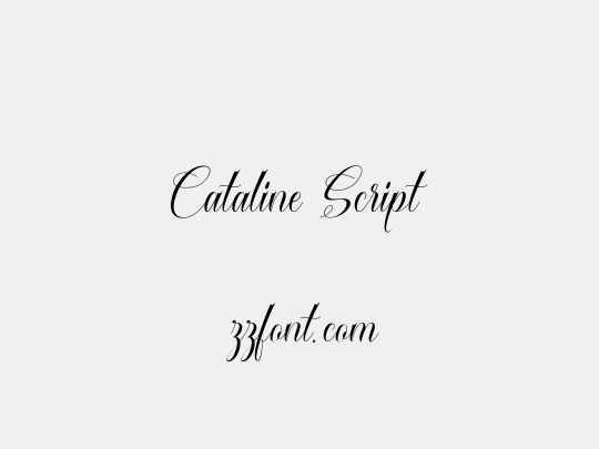 Cataline Script