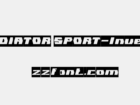 GLADIATOR SPORT-Inverse