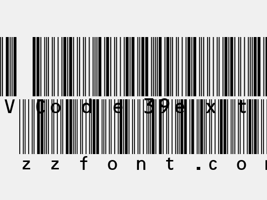 MRV Code39extMA