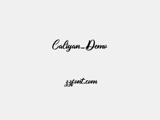 Caliyan_Demo
