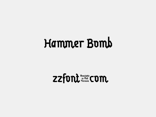 Hammer Bomb