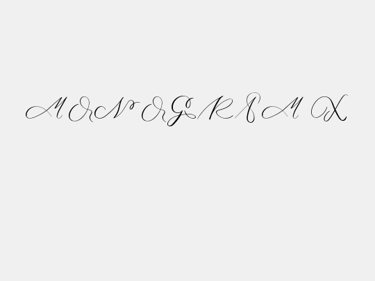 MONOGRAM X