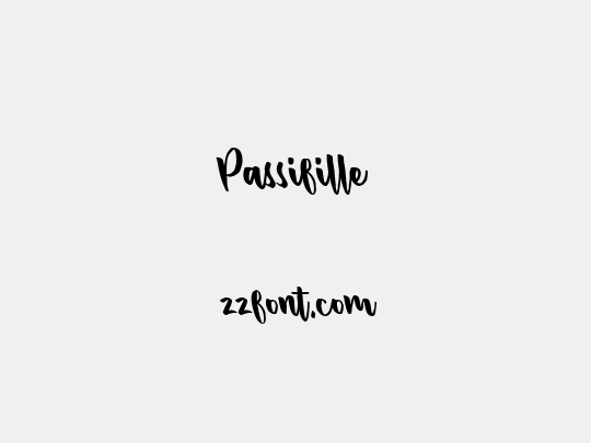 Passifille