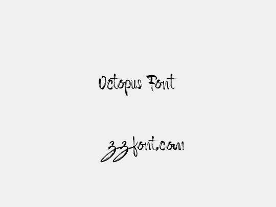 Octopus Font