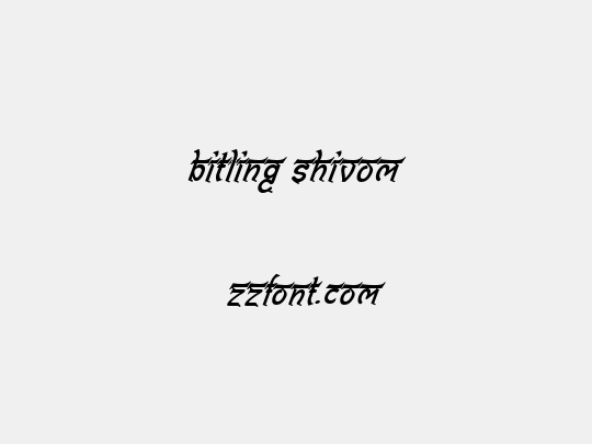 Bitling shivom