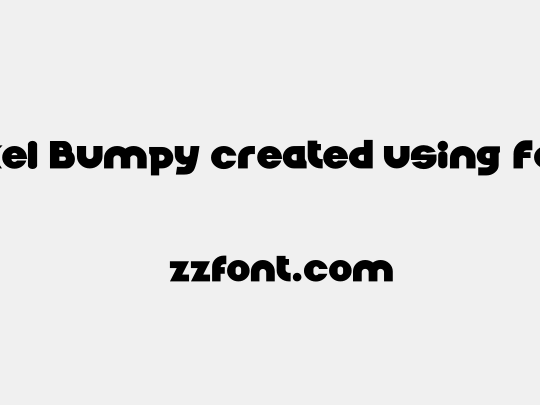 Nickel Bumpy created using FontCreator 6.5 from High-Logic.comNickelBumpy�