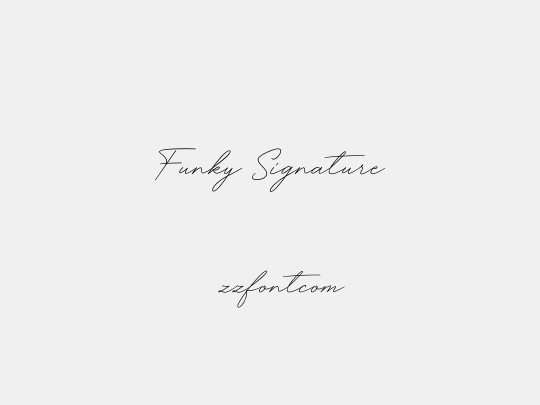 Funky Signature