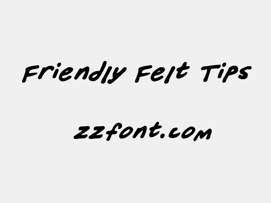 Friendly Felt Tips