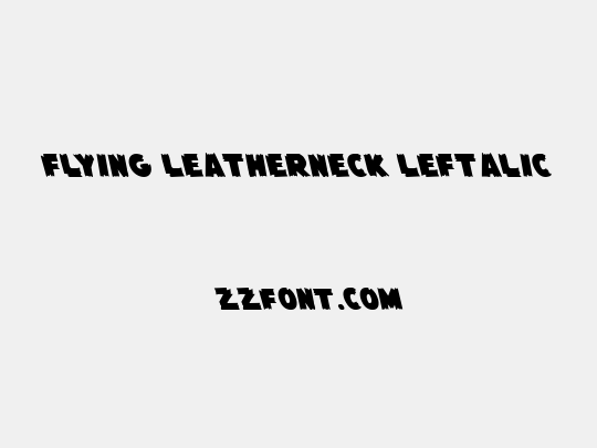 Flying Leatherneck Leftalic