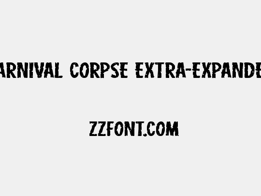 Carnival Corpse Extra-Expanded