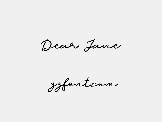 Dear Jane