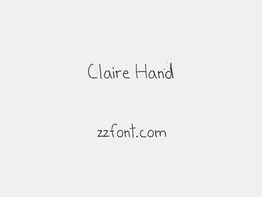Claire Hand