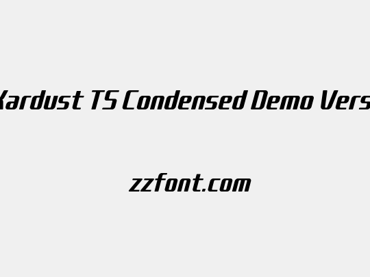 Kardust TS Condensed Demo Versi
