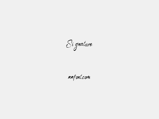 Signature