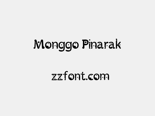 Monggo Pinarak�