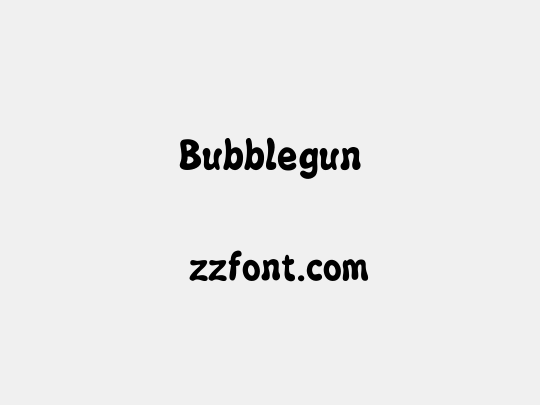 Bubblegun