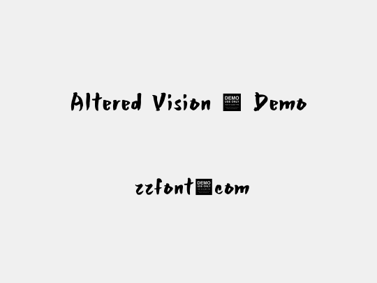 Altered Vision - Demo