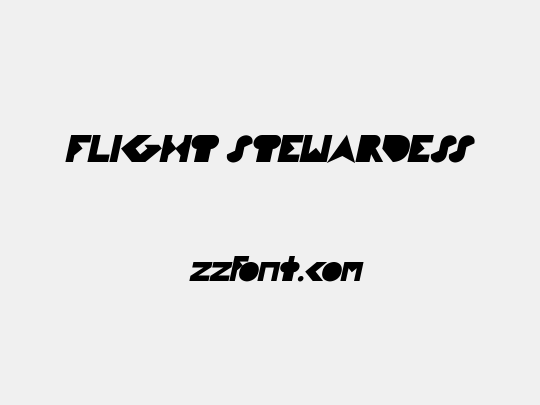 FLIGHT STEWARDESS