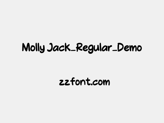 Molly Jack_Regular_Demo