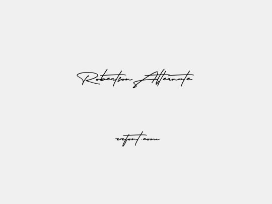 Robertson Alternate
