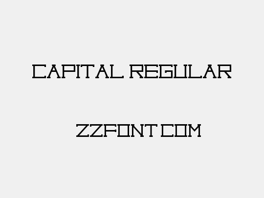 Capital regular