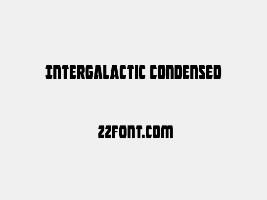 Intergalactic Condensed