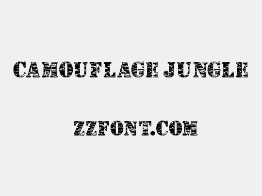 Camouflage Jungle