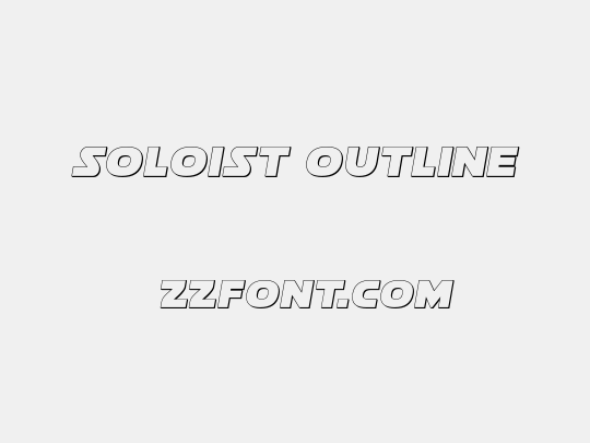 Soloist Outline