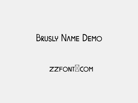 Brusly Name Demo
