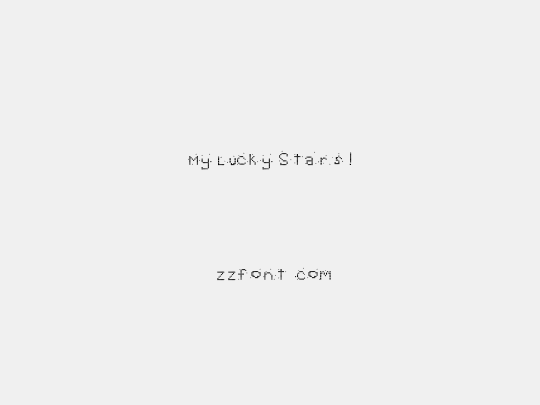 My Lucky Stars!