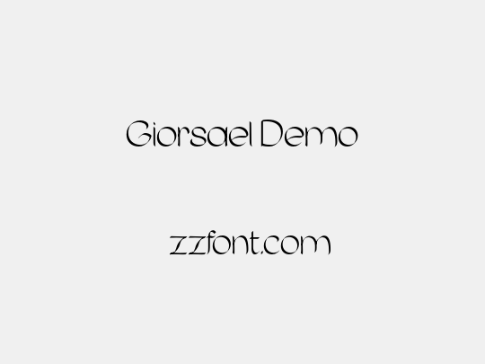 Giorsael Demo