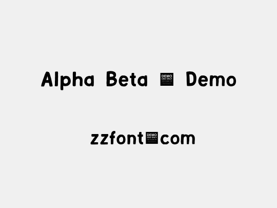 Alpha Beta - Demo