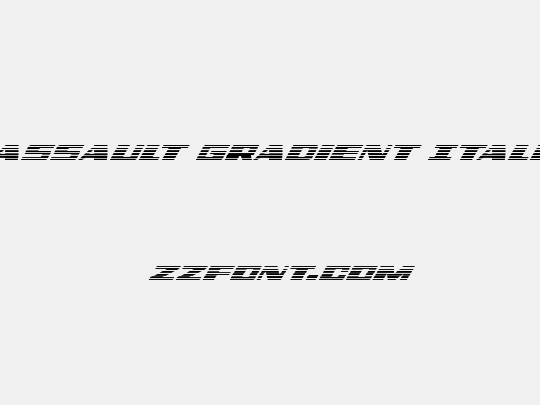 Dassault Gradient Italic